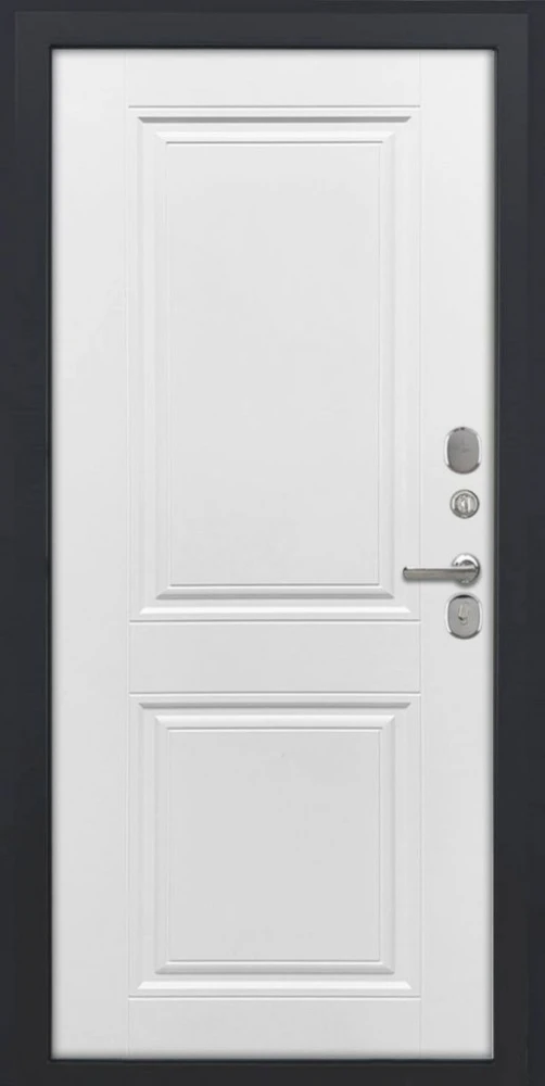 Входная дверь ДвериПРО Д-68 ФЛ-677 (10мм, Белый матовый) DPRO227673 внутренняя сторона