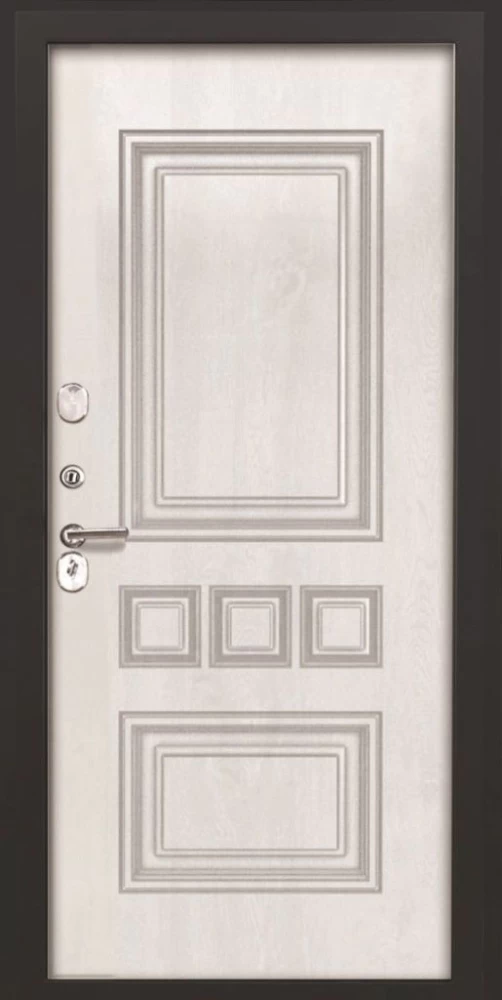 Входная дверь ДвериПРО Берген фл-608 винорит white DPRO193114 внутренняя сторона