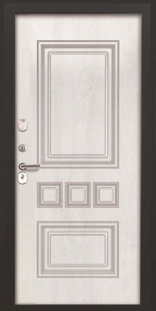 Входная дверь ДвериПРО Берген фл-608 винорит white DPRO193114 внутренняя сторона